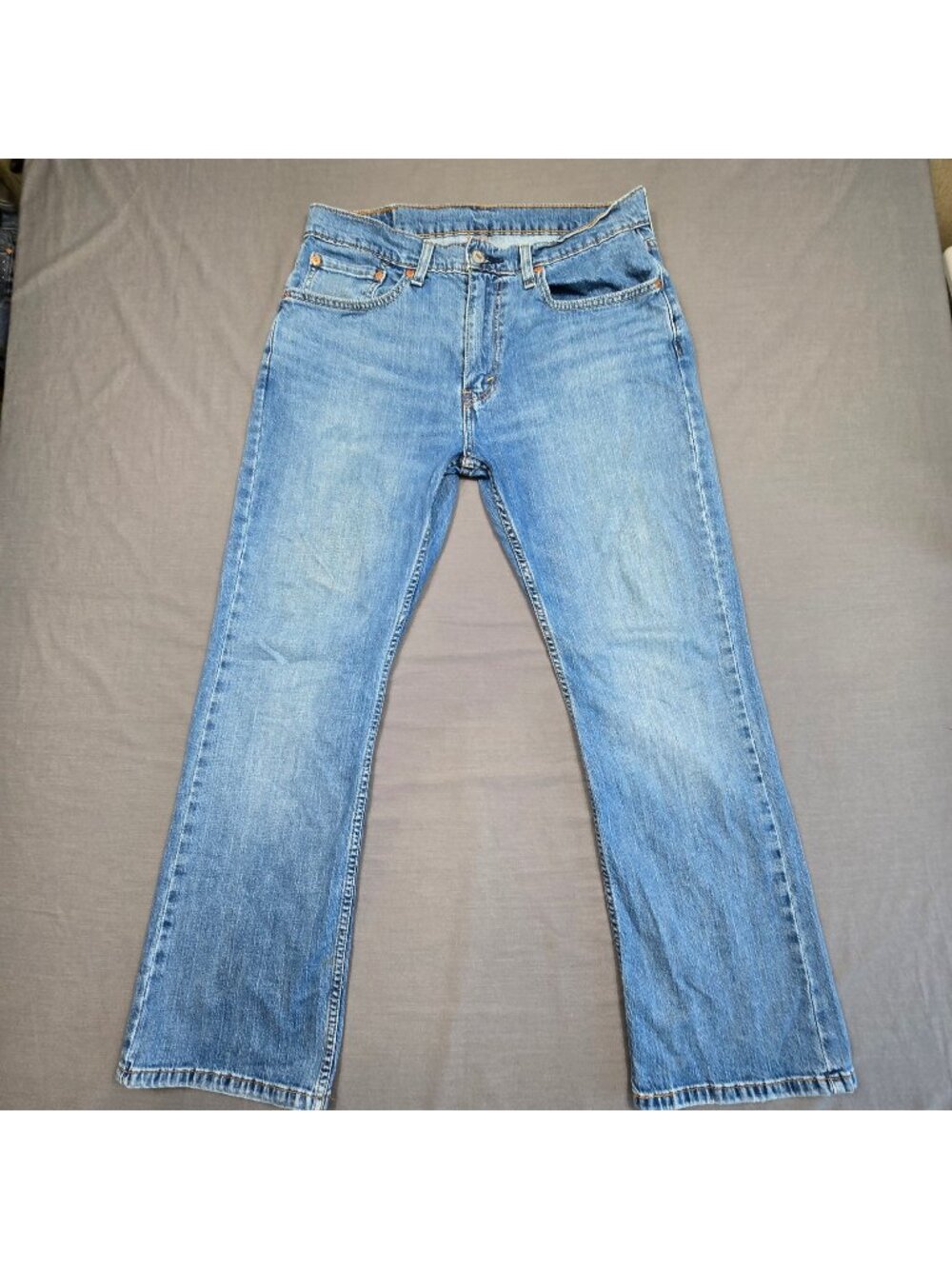 Levis 34x30 Mens Jeans Light Blue 527 Bootcut